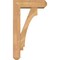 Ekena Millwork Imperial Craftsman Smooth Bracket w/ Offset Brace, Western Red Cedar, 5 1/2"W x 16"D x 28"H BKT0604X16X28IMP04SWR - alternate 3